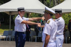 Nicolas Tomasini, nouveau commandant de la compagnie de Saint-Benoît