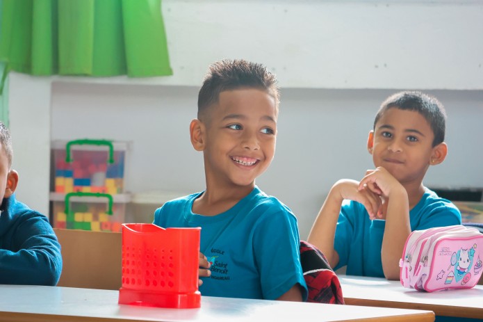 Saint-Benoît : première rentrée en uniforme scolaire à l’école André Hoareau