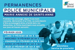 Permanences de la Police Municipale