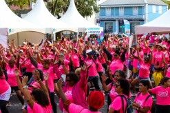 Près de 700 personnes rassemblées pour la grande marche rose