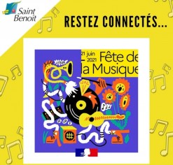 La fête de la musique c’est ce lundi 21 juin de 18h à 20h !