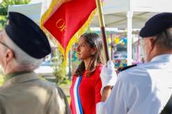 Dépôt de gerbes - Journée nationale en hommage aux "morts pour la France" en Indochine
