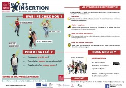 « Boost insertion » vous accueille désormais à Saint-Benoît !