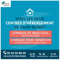 CENTRES D'HÉBERGEMENT À SAINT-BENOÎT
