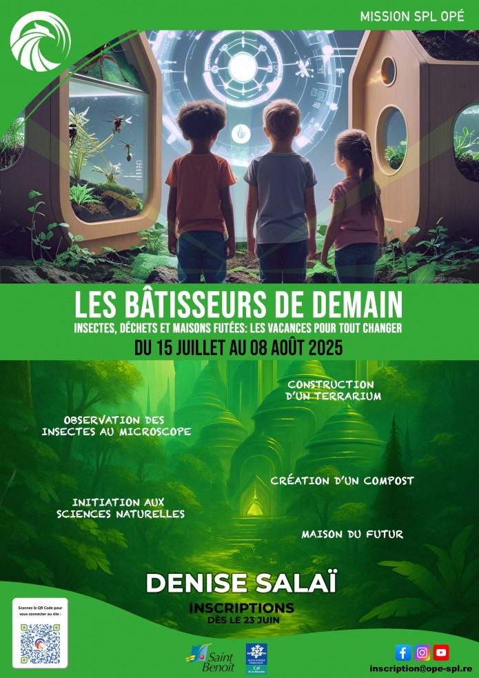 Vacances Juillet-Août 2025 : Ouverture des inscriptions à Denise Salaï