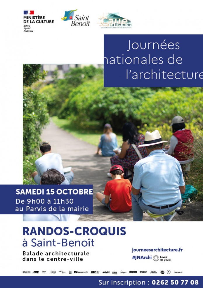 Rando-croquis dans le centre-ville avec le CAUE