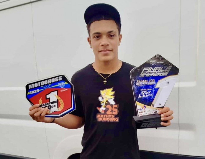Mathys Dubourg brille sur les circuits de motocross !